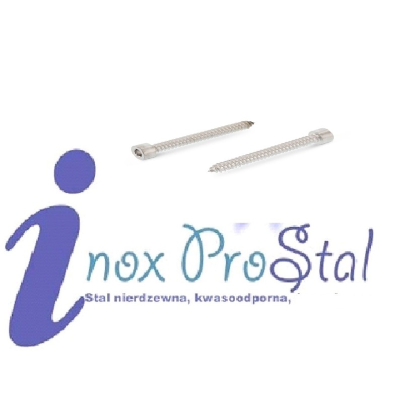 Din 912 b A2 śr. 4,8x32 Blachowkręt z łbem walcowym na Imbus INOX