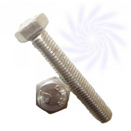 Din 933 A2 M 10x14 mm Śruba Nierdzewna 6-kątna Pełny Gwint