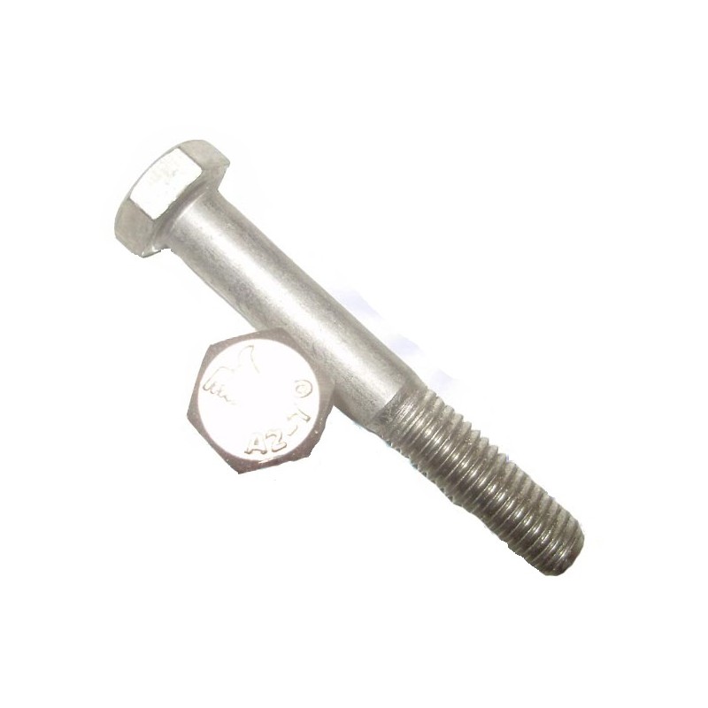 Din 931 A2 M16x160 Śruba 6-kątna Niepełny Gwint Nierdz.