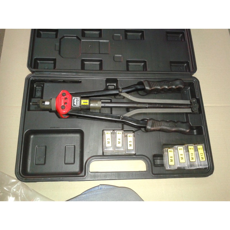 Nitownica K2 do Nitonakrętek od M3 do M12 (zestaw)