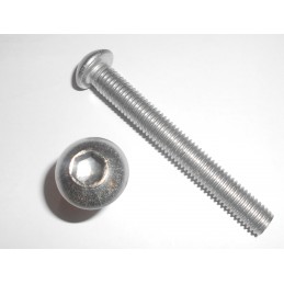 Iso 7380 A2 M10x25 Śruba Płasko-Soczewkowa na Imbus Nierdzewna
