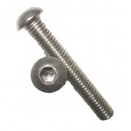 Iso 7380 A2 M10x65 Śruba Płasko-Soczewkowa na Imbus Nierdzewna