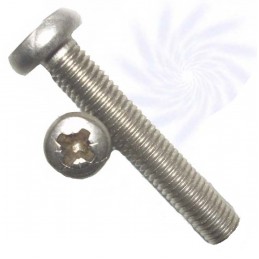 Wkręt Metryczny Walcowo Soczewkowy nacięcie Krzyżowe Nierdzewny