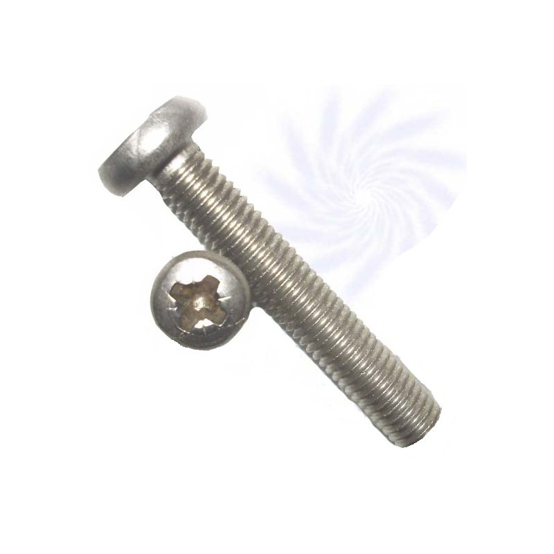 Wkręt Metryczny Walcowo Soczewkowy nacięcie Krzyżowe Nierdzewny