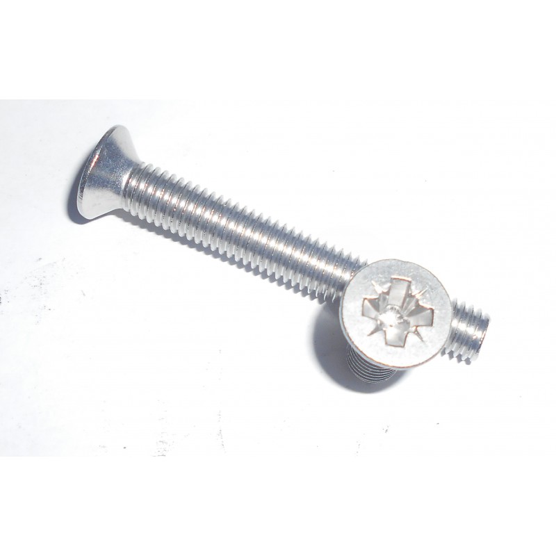 Din 965 A2 M2,5x12 mm Wkręt Metryczny Płasko-Stożkowy Krzyżak