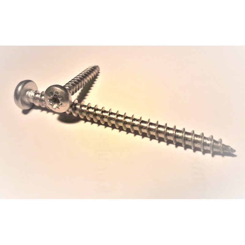 Art. 9110 A2  5x16mm Wkręt Do Drewna Walcowo Soczewkowy Krzyżakowy Nierdzewny