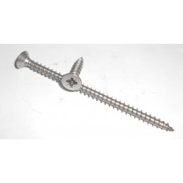 Art. 9100 A2  5x120mm Wkręt Do Drewna Płasko Stożkowy Krzyżakowy Nierdzewny