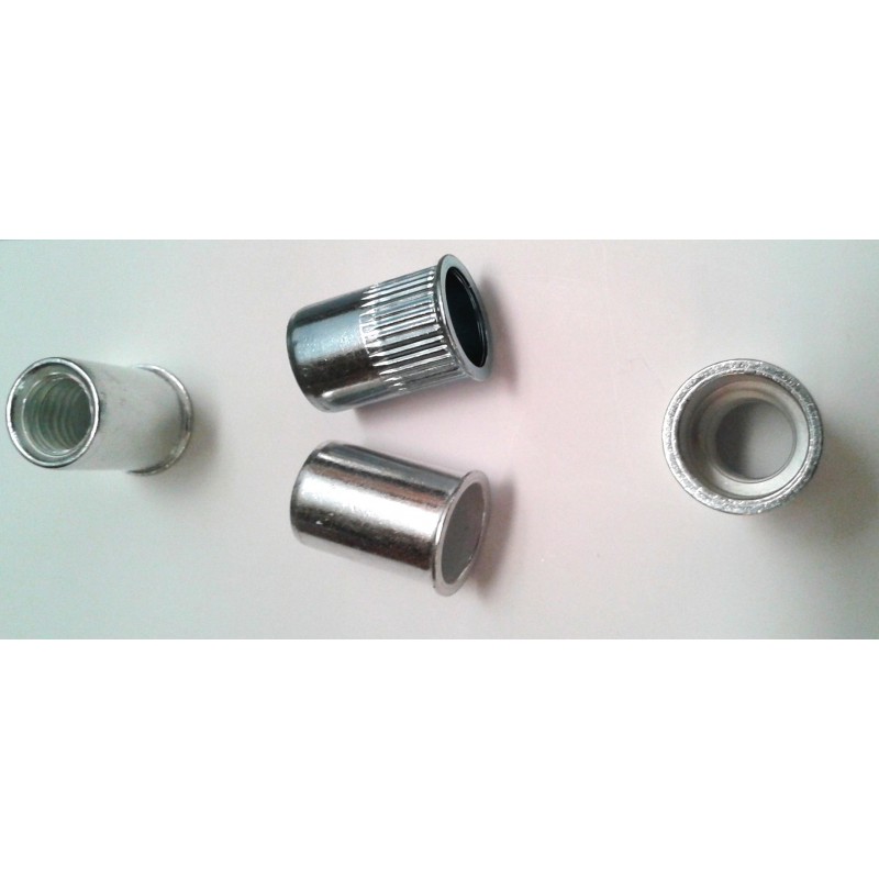 M4 (0,3-2,0) Nitonakrętka Mini Stożek Aluminium