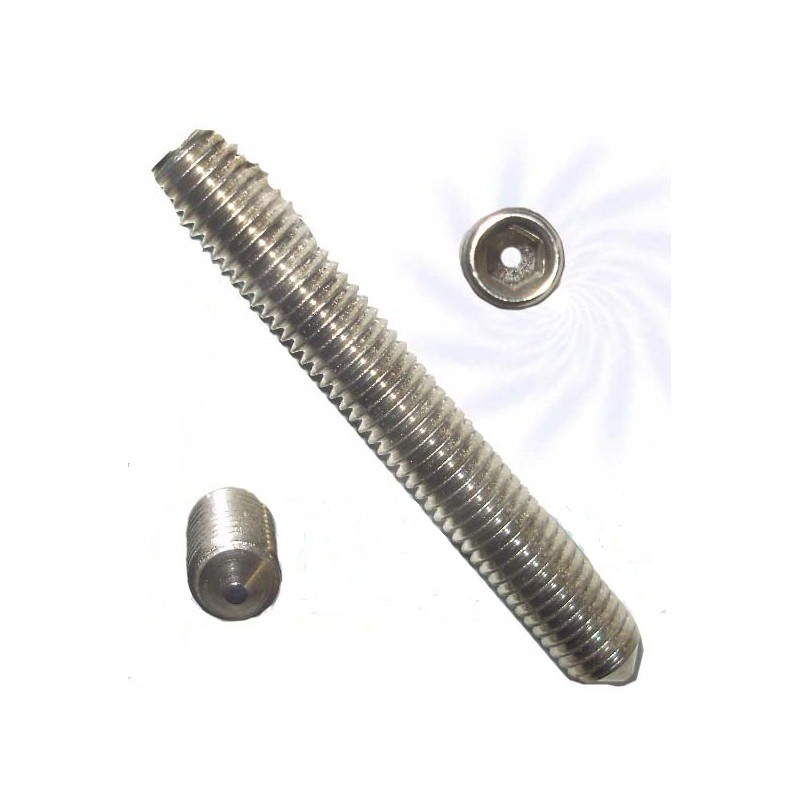 Din 914 A2 M10x30mm Wkręt Dociskowy Stożkowy Nierdzewny