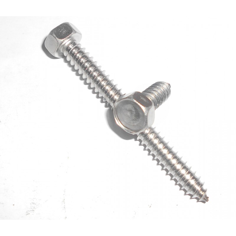 Din 7976 A2  8x60mm Blachowkręt na klucz 6-kąt Inox