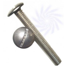Art. 9056 A2 M8x16 Wkręt Metr. Grzybkowy INOX Nacięcie Płaskie