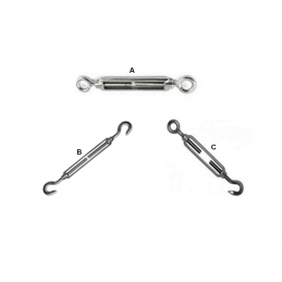 Art. 8246B A4 M12 Śruba Rzymska Hak/Hak Kwasoodporna