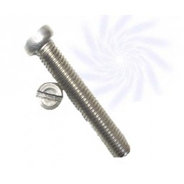 Din 84 A2 M4x4 Wkręt Metryczny Nierdzewny Walcowy Nacięcie Płaskie