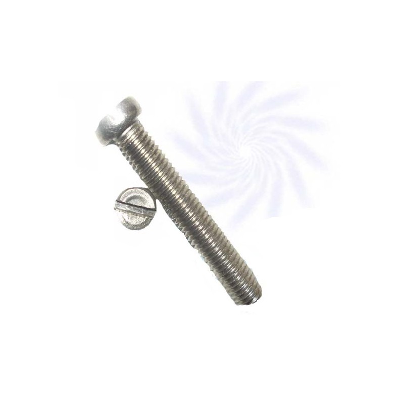 Din 84 A2 M5x50 Wkręt Metryczny Nierdzewny Walcowy Nacięcie Płaskie