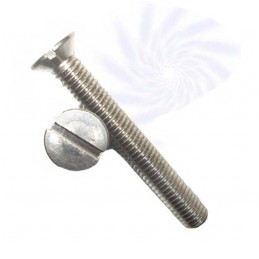 Din 963 A2 M6x40 Wkręt Met. Płasko-Stożkowy Nacięcie Płaskie