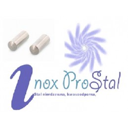 Din 7 A1  śr.  8 x 14  Kołek Walcowy Nierdzewny