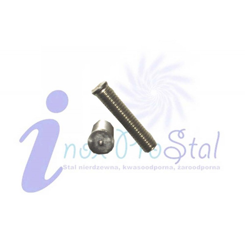Din 32501 A2 M 6x25 Kołek Do Zgrzewania INOX