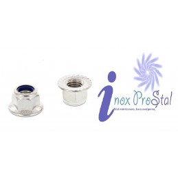 Din 6926 A2 M6 Nakrętka Kołnierzowa Samohamowna INOX