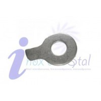 Din 93 A2 Pokładki Nierdzewne Odginana Jednołapkowa