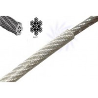 Splot PVC Bezbarwny 7x7 A4 Liny Kwasoodporne Średnie PVC Przezroczyste